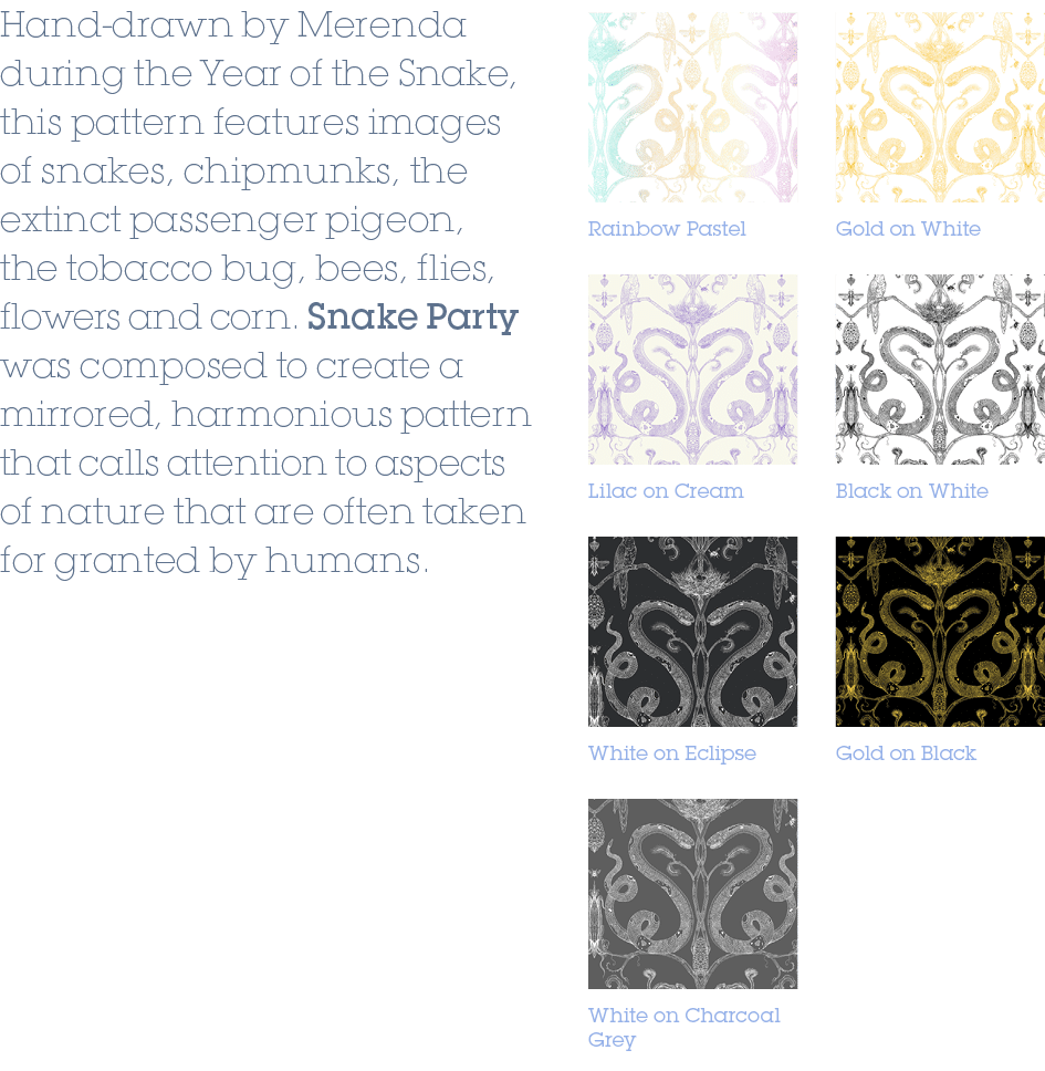 Black on White,Lilac on Cream,Gold on Black,White on Eclipse,White on Charcoal Grey,Gold on White,Rainbow Pastel,Hand...