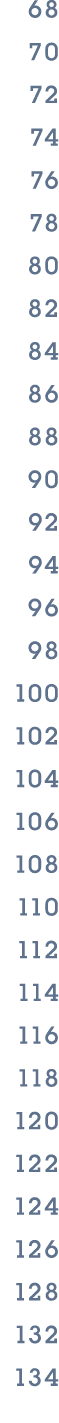 68 70 72 74 76 78 80 82 84 86 88 90 92 94 96 98 100 102 104 106 108 110 112 114 116 118 120 122 124 126 128 132 134 
